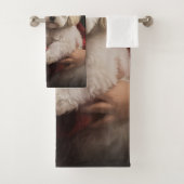 ビコンフリースウィズサンタクロースフェスティバルクリスマス バスタオルセット (インサイチュ)