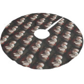 ビコンフリースウィズサンタクロースフェスティバルクリスマス ブラッシュドポリエステルツリースカート (アングル)