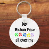 ビコンフリースウォークスデザイン キーホルダー (正面)