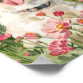 ビコンフリースウォーター色ドッグアートウォールポスター ポスター (角)