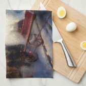 ビコンフリースクリスマスフェスティバルシーズン キッチンタオル (四つ折り)