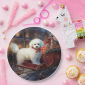 ビコンフリースクリスマスフェスティバルシーズン ペーパープレート (パーティー)