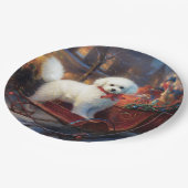 ビコンフリースクリスマスフェスティバルシーズン ペーパープレート (アングル)