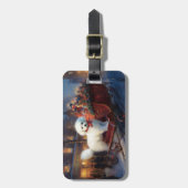 ビコンフリースクリスマスフェスティバルシーズン ラゲッジタグ (正面縦)