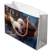 ビコンフリースクリスマスフェスティバルシーズン ラージペーパーバッグ (裏面アングル)