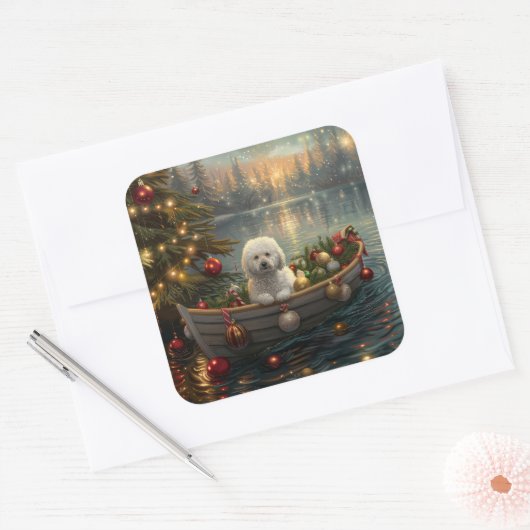 ビコンフリースクリスマスフェスティバル航海 スクエアシール (封筒)