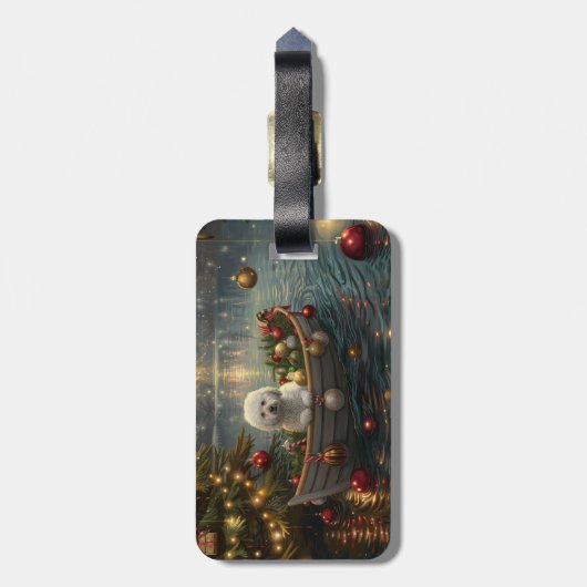 ビコンフリースクリスマスフェスティバル航海 ラゲッジタグ (裏面縦)