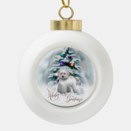ビコンフリースクリスマス セラミックボールオーナメント