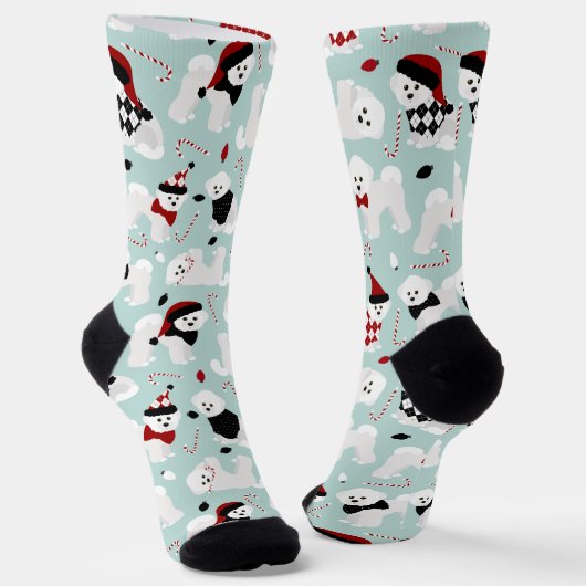 ビコンフリースクリスマス ソックス (傾斜あり)