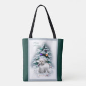 ビコンフリースクリスマス トートバッグ (裏面)