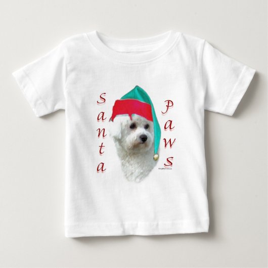 ビコンフリースサンタポーズ ベビーTシャツ (正面)