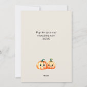 ビコンフリースドッグハッピーハローウィン シーズンカード (裏面)