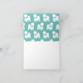 ビコンフリースドッグパピー ノートカード (内部)