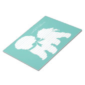 ビコンフリースドッグパピー ノートパッド (アングル)