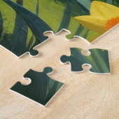 ビコンフリースドッグ春の花絵を描ズ ジグソーパズル (側面)