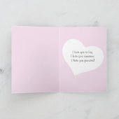 ビコンフリースバレンタインデイカード シーズンカード (内部)