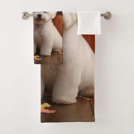 ビコンフリースパピーオータムデライトカボチャ バスタオルセット (インサイチュ)