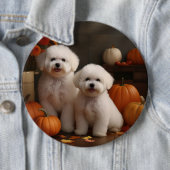 ビコンフリースパピーオータムデライトカボチャ 缶バッジ (インサイチュ)