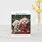 ビコンフリースパピースハッピークリスマスカード カード (黄色い花)