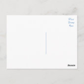 ビコンフリースパピードッグ空白のポストカード ポストカード (裏面)