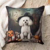 ビコンフリースパンプキンハロウィンホラー クッション (ブランケット)