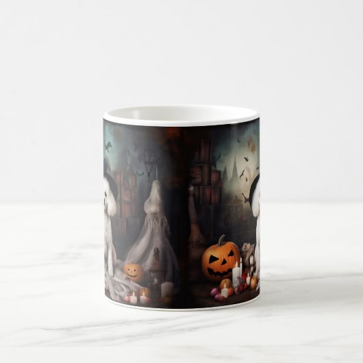 ビコンフリースパンプキンハロウィンホラー コーヒーマグカップ (中央)
