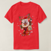 ビコンフリーズクリスマスブートクリスマスソックス冬の雪 Tシャツ (デザイン正面)