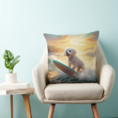 ビコンフリーズビーチ絵画サーフィン クッション (椅子)