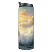 ビコンフリーズビーチ絵画サーフィン タンブラー (回転右)