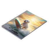 ビコンフリーズビーチ絵画サーフィン ノートブック (左側)