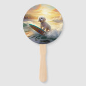 ビコンフリーズビーチ絵画サーフィン ハンドファン (正面)