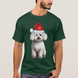 ビコンフリーズ犬の愛するクリスマスおもしろい Tシャツ