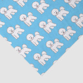 ビコンフリーズ犬の漫画イラストレーション 薄葉紙 (詳細)