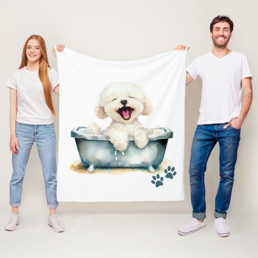 ビコンフリーズ犬 フリースブランケット (インサイチュ)