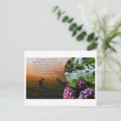 ビコート – Psalm 23:1-2 ポストカード (スタンド正面)