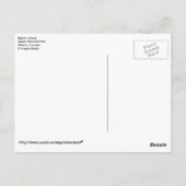 ビゴンヒツェ – ジャスパー国立公園 ポストカード (裏面)