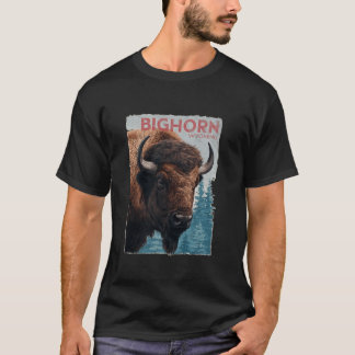 ビゴーンマウンテンズワイオミンハイキングアウトドアヴィンテージ Tシャツ