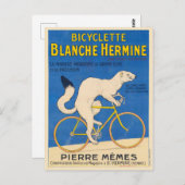 ビサイクリットブランチハーミンヴィンテージポスター1926 ポストカード (正面/裏面)