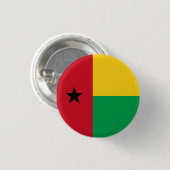 ビサウ・ギニア国旗、ギニアビサウ国旗 缶バッジ (正面&裏面)