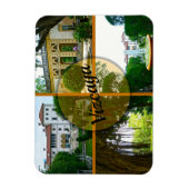 ビザヤミュージアム&ボタニカルガーデンマイアミフロリダ マグネット (縦)