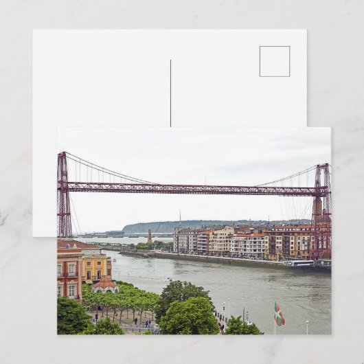 ビザヤ橋。 ポストカード (正面/裏面)