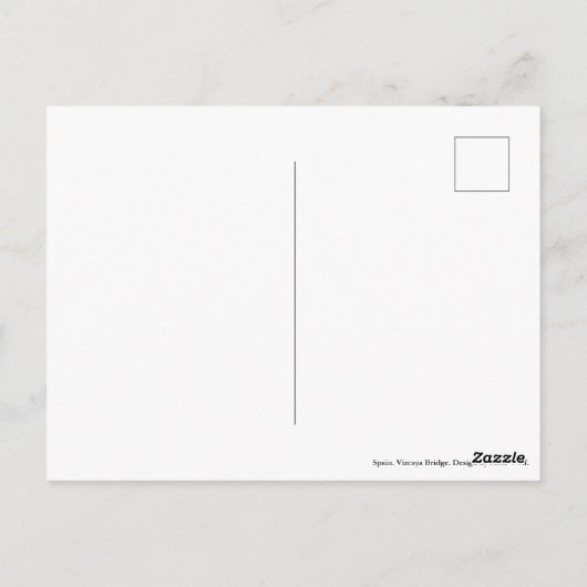 ビザヤ橋。 ポストカード (裏面)