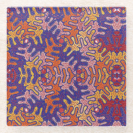 ビザロ秋 ガラスコースター