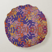 ビザロ秋 ラウンドクッション (裏面)