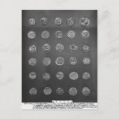 ビザンチンとローマのコイン、04-10世紀 ポストカード (正面)