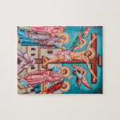 ビザンチンのはりつけのパズル ジグソーパズル (横)