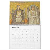 ビザンチンのモザイクカレンダー2012年 カレンダー (3月 2026)