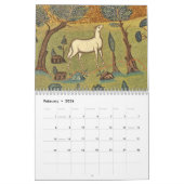 ビザンチンのモザイクカレンダー2012年 カレンダー (2月 2026)