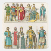 ビザンチンの法廷でドレス スクエアシール (正面)