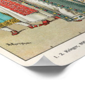 ビザンチンの法廷でドレス ポスター (角)